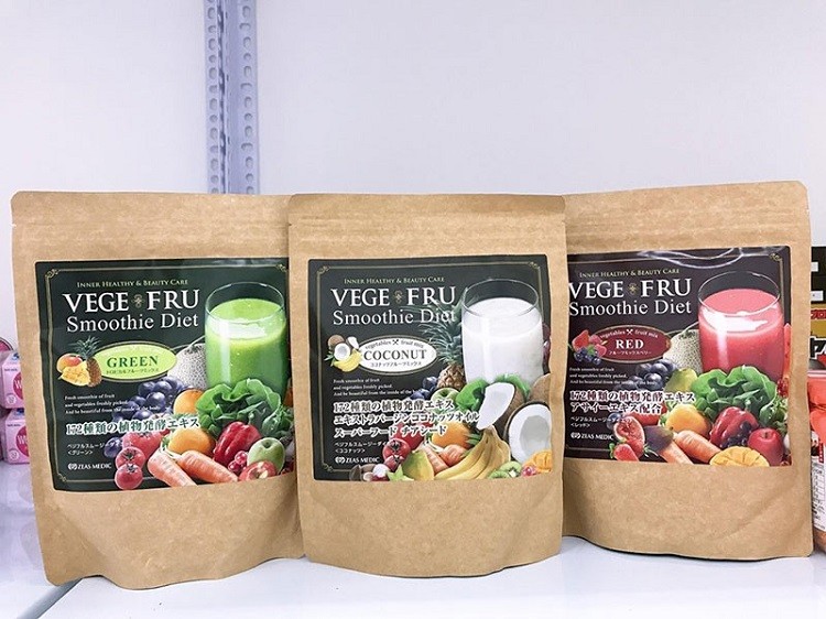 Bột rau củ quả vege fru smoothie diet review có tốt không?