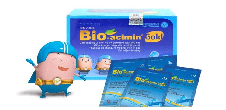 Bio-Acimin Gold dùng cho trẻ mấy tháng