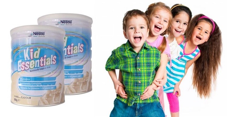 Cách pha sữa Kid Essentials Nestle