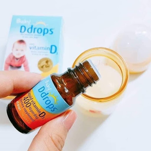 Review Baby Ddrops Vitamin D3 400 IU của Mỹ