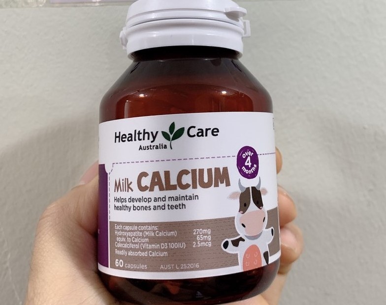 Review Canxi Milk Healthy Care của Úc cho trẻ trên 4 tháng tuổi
