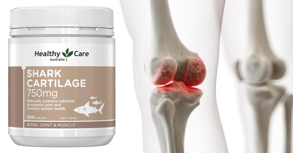 Review Healthy Care Shark Cartilage 750mg 200 tablets có tốt không