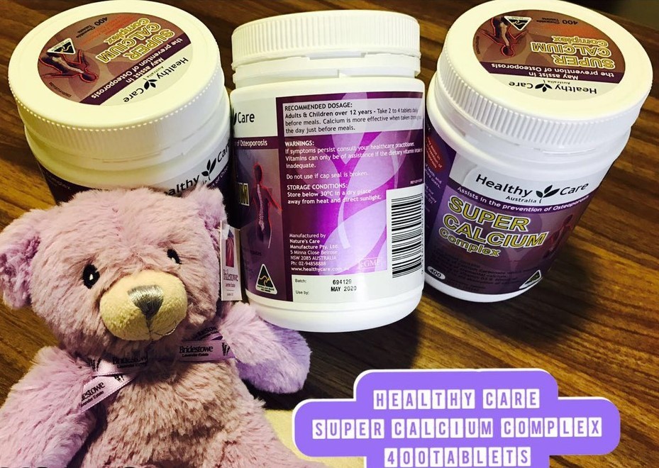 Review Healthy Care Super Calcium Complex 400 chewable tablets