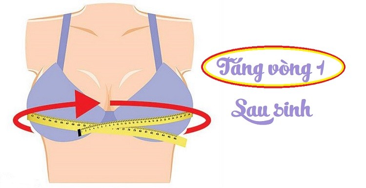 Bí quyết tăng vòng 1 sau sinh hiệu quả cho chị em