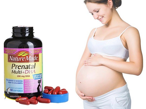 [Review] Viên uống vitamin tổng hợp cho bà bầu Nature Made Prenatal Multi + DHA có tốt không?