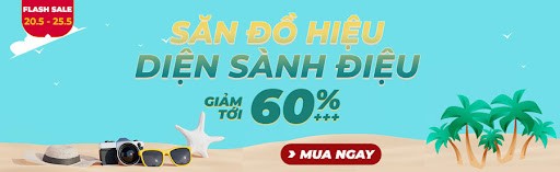 Săn Đồ Hiệu - Diện Sành Điệu: Vua Hàng Hiệu sale toàn sàn tới 60%+++