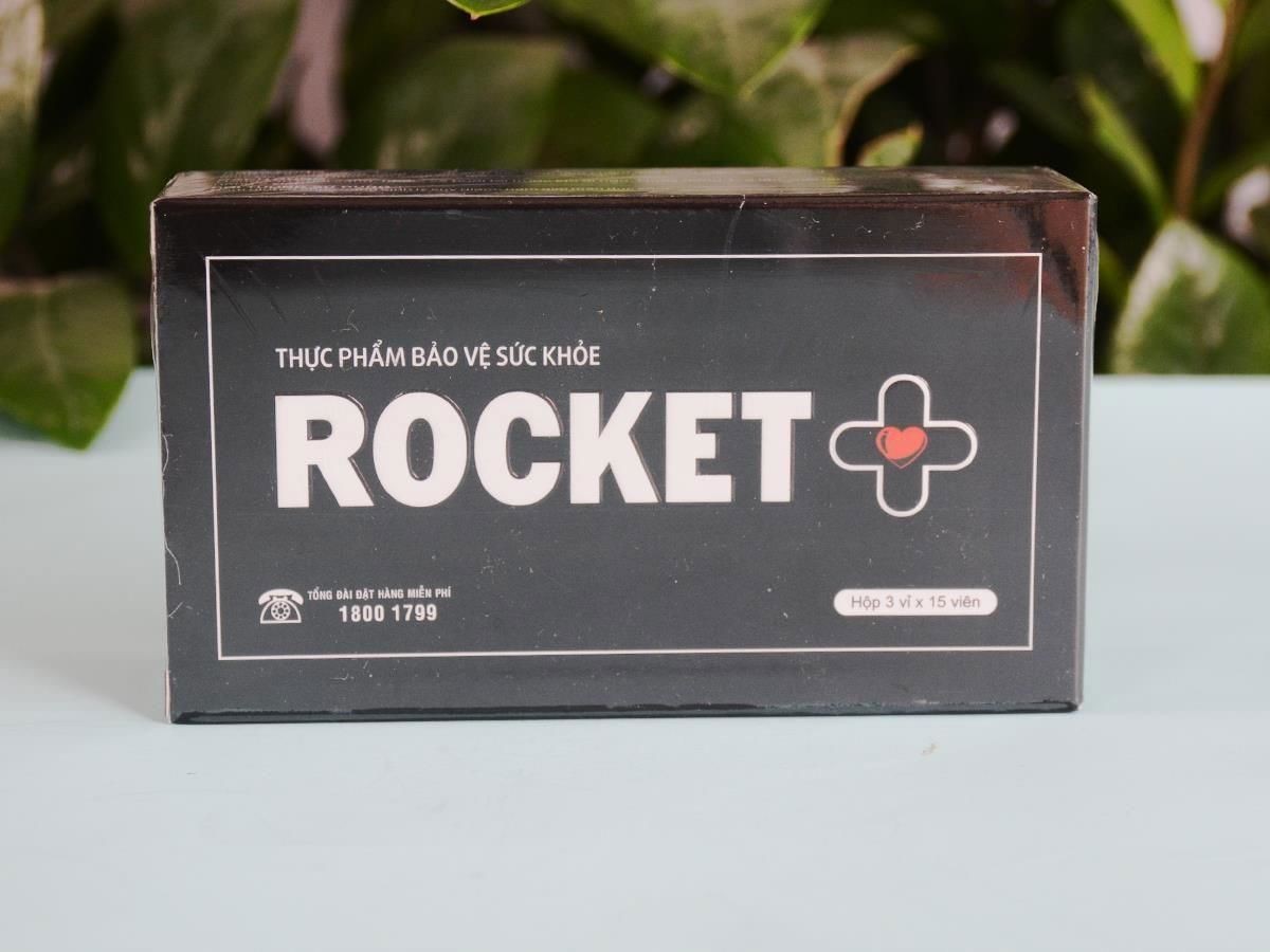 Rocket plus cũng có thành phần tốt cho sức khỏe người sử dụng