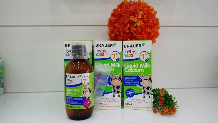 Canxi Brauer Liquid Milk Calcium 200ml