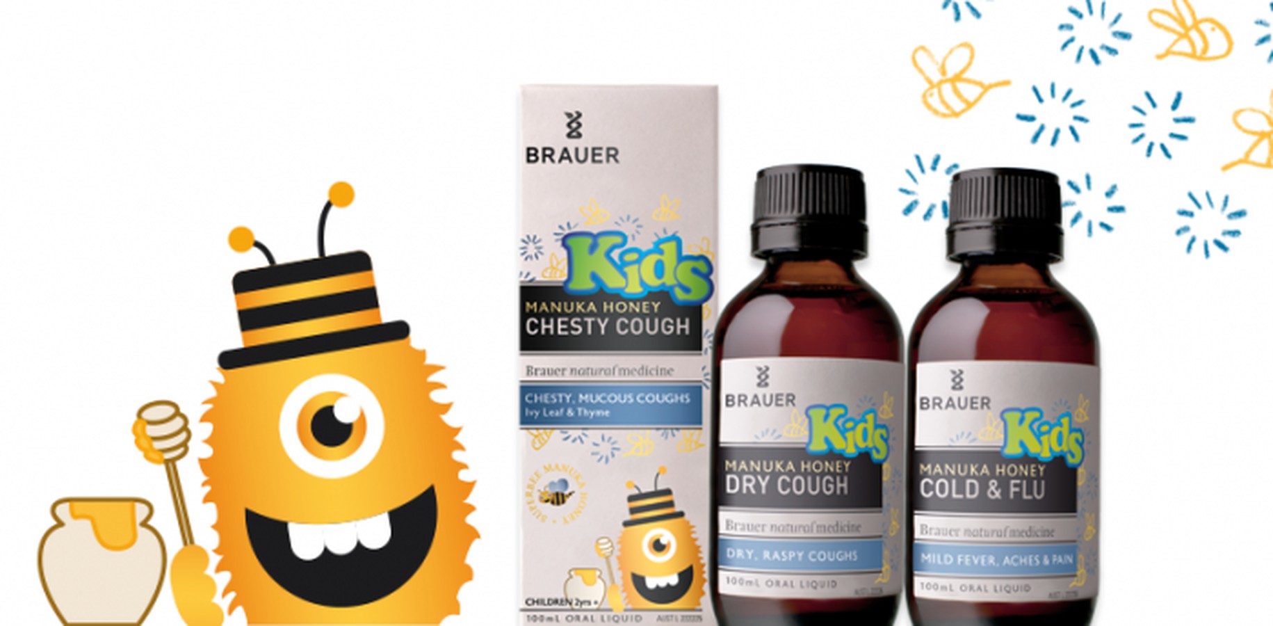 Siro Brauer Kids Chesty Cough 100ml