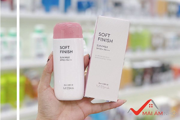 Kem chống nắng cho bà bầu Hàn Quốc Missha Soft Finish SPF50+