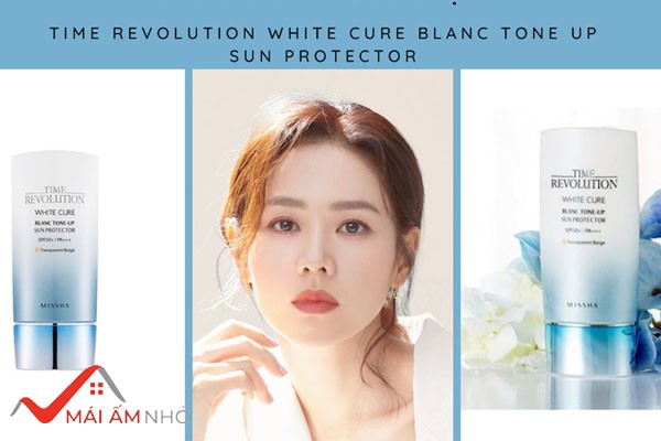 Kem chống nắng Missha Time Revolution White Cure Blanc Tone Up Protecter SPF50+/PA+++