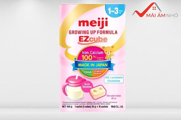 Sữa Meiji dị ứng cung cấp dưỡng chất giúp bé khỏe mạnh, phát triển toàn diện