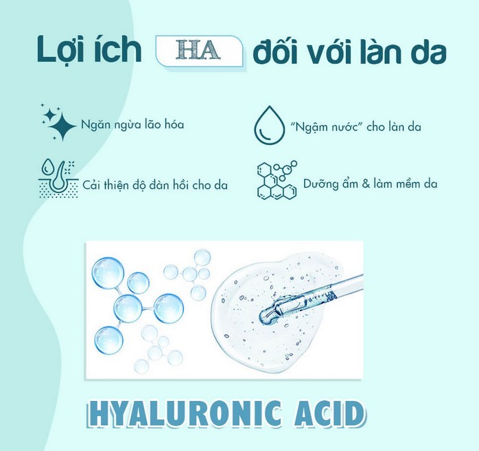 Tác dụng của serum HA đối với làn da