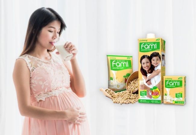 Mẹ bầu uống nhiều sữa Fami có tốt không?