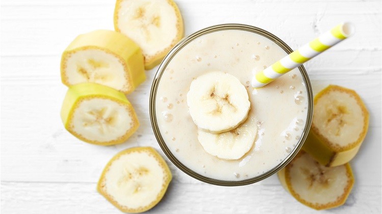 Sữa đậu nành trộn chuối