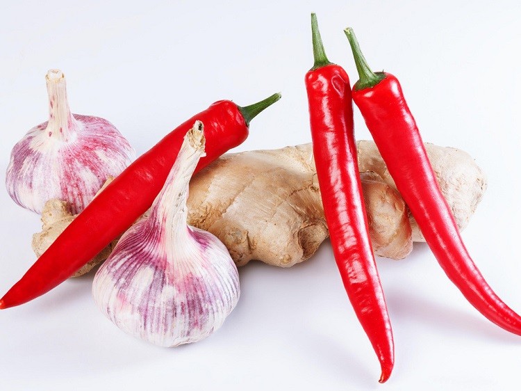 Ớt và gừng