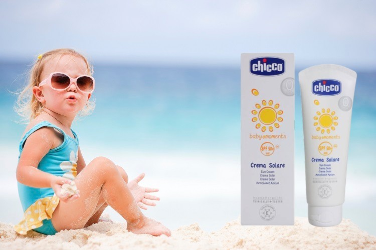 Kem chống nắng cho trẻ Chicco