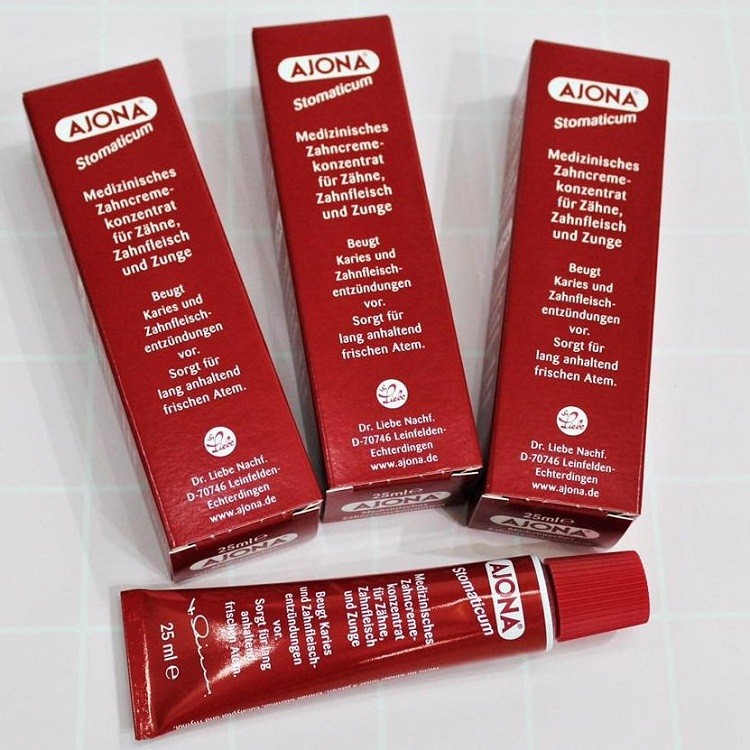 kem đánh răng Ajona của Đức
