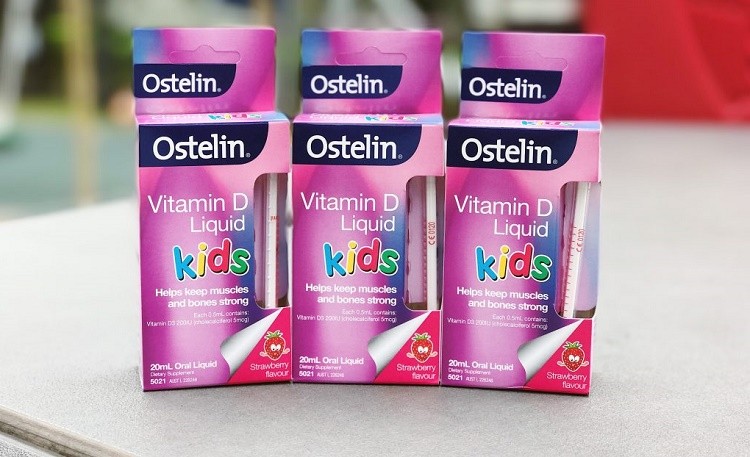 Vitamin D3 Drops Ostelin cho trẻ sơ sinh