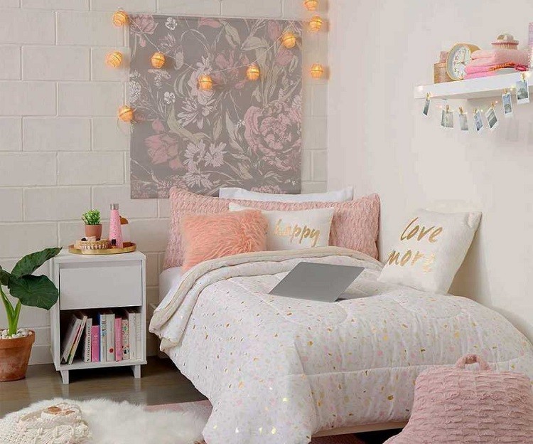 trang trí góc ngủ riêng