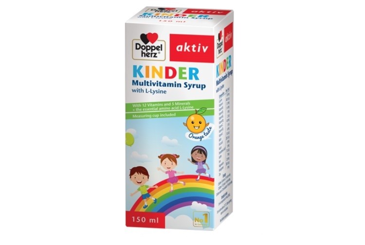 Kinder Multivitamin Syrup with L-Lysine