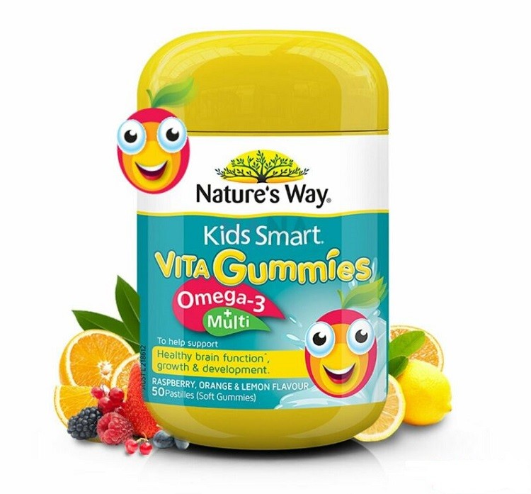 Kẹo Vita Gummies Omega3 Và Vitamin tổng hợp