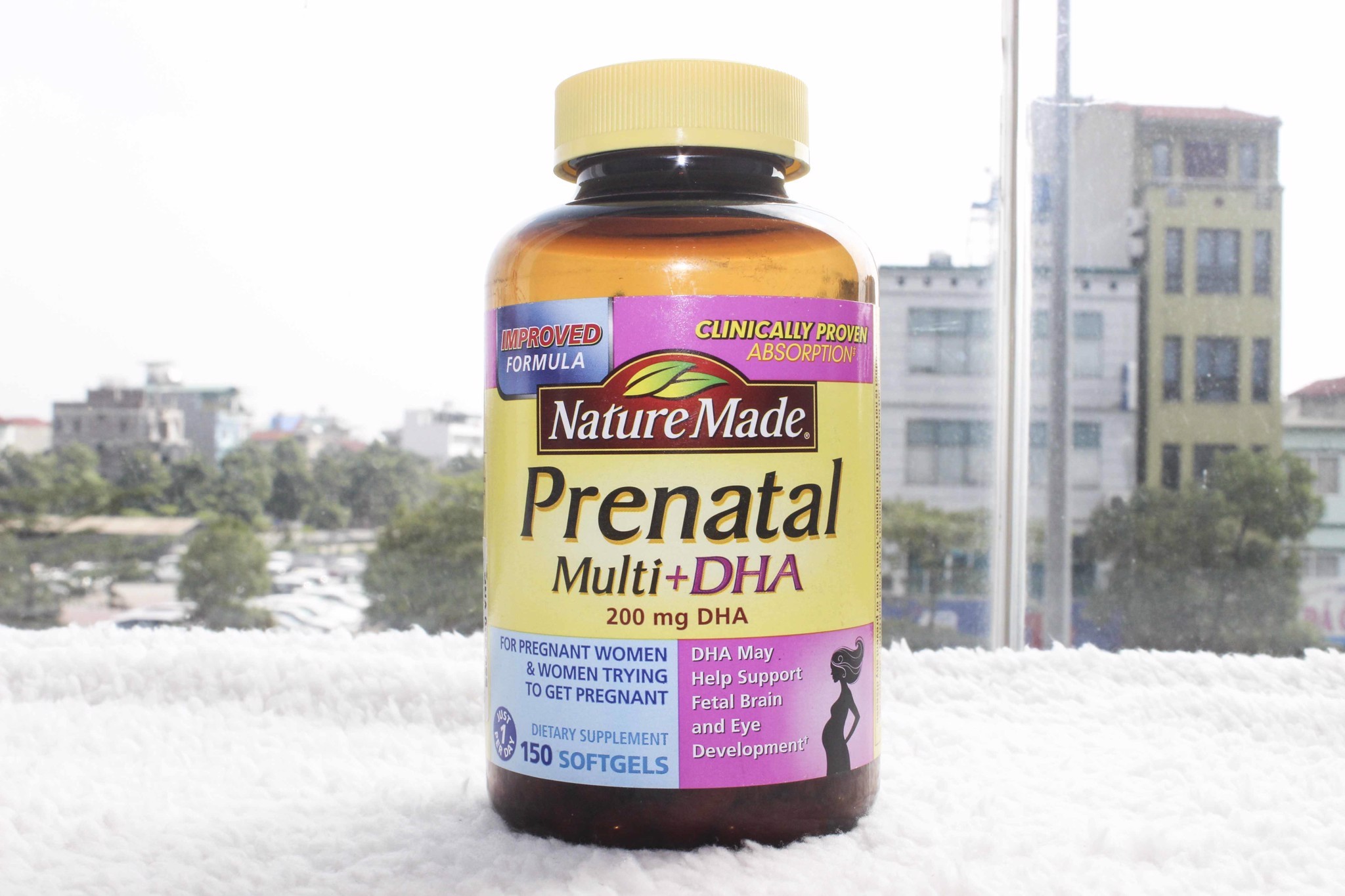 Viên uống Vitamin Nature Made Prenatal Multi + DHA