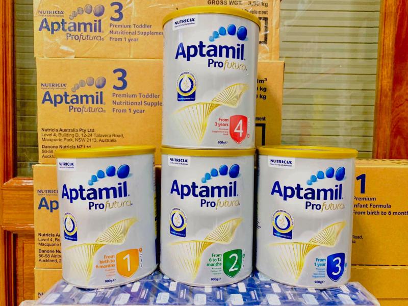 review sữa aptamil úc, cách pha sữa aptamil, sữa aptamil úc số 2, cách pha sữa aptamil úc số 1