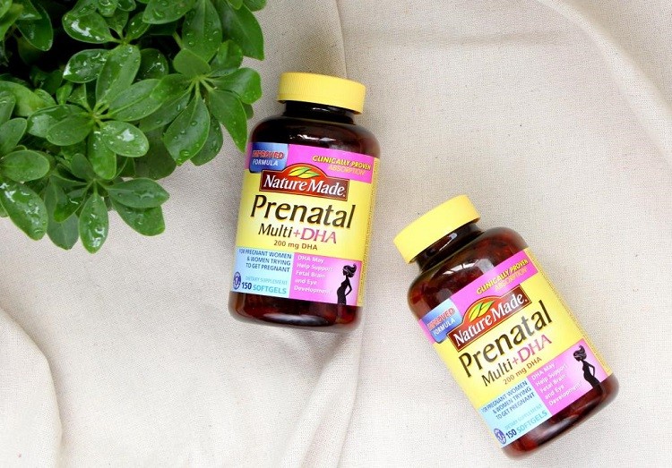 Nature Made Prenatal Multi + DHA reviews chi tiết Nature Made Prenatal Multi + DHA reviews