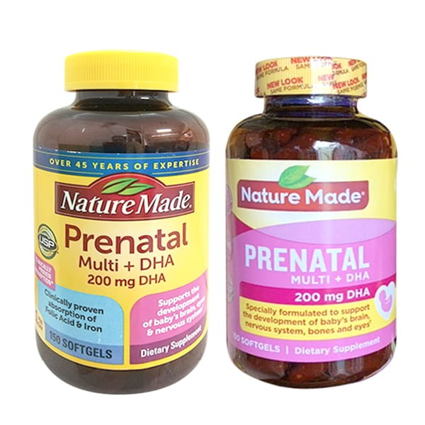 Nature Made Prenatal Multi + DHA, Nature Made Prenatal Multi + DHA có tốt không 