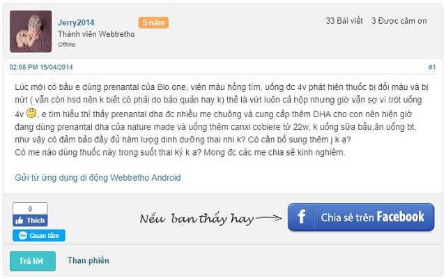 Nature Made Prenatal Multi + DHA, Nature Made Prenatal Multi + DHA có tốt không