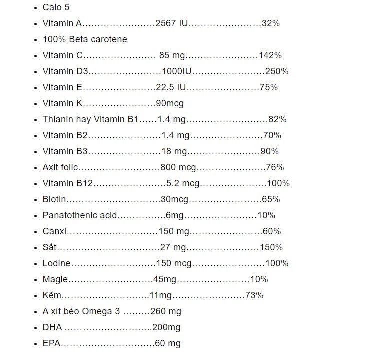 Nature Made Prenatal Multi + DHA, Nature Made Prenatal Multi + DHA có tốt không