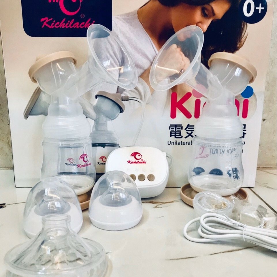 Review máy hút sữa điện đôi Kichilachi Review máy hút sữa điện đôi Kichilachi, máy hút sữa điện đôi Kichilachi