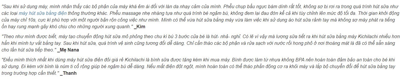Review máy hút sữa điện đôi Kichilachi Review máy hút sữa điện đôi Kichilachi, máy hút sữa điện đôi Kichilachi