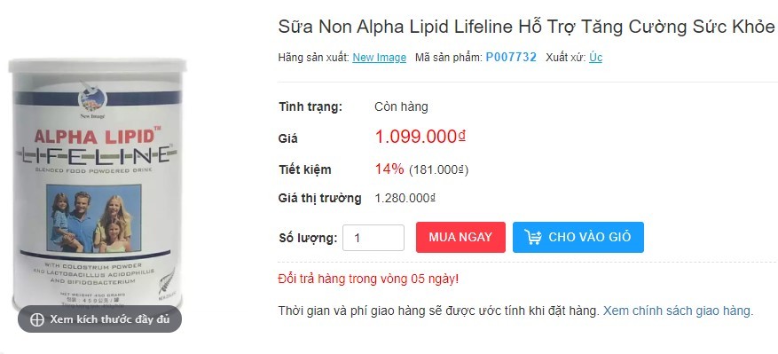 Giải đáp sữa non Alpha Lipid có tốt không, có tăng cân không sữa non Alpha Lipid có tốt không, uống sữa non Alpha Lipid có tăng cân không, đối tượng sử dụng sữa non Alpha Lipid