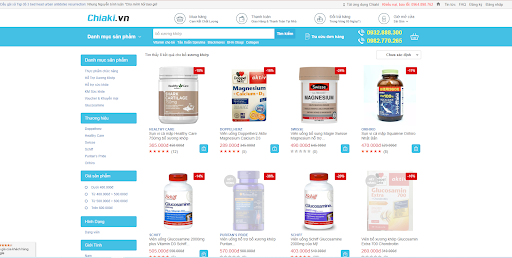 sản phẩm bổ xương khớp