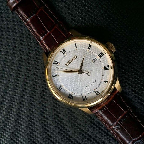 đồng hồ seiko nữ dây da, đồng hồ seiko nữ dây da mặt tròn, đồng hồ seiko nữ dây da mặt vuông