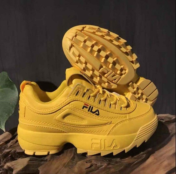 giày fila vàng, giày fila màu vàng, giày fila trắng vàng, giày fila nữ màu vàng