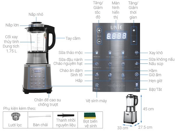máy làm sữa hạt loại nào tốt nhất, máy làm sữa hạt mini loại nào tốt, máy làm sữa hạt unie loại nào tốt, máy làm sữa hạt của đức loại nào tốt, nên mua máy làm sữa hạt loại nào tốt