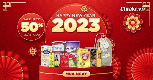 Top sản phẩm giảm giá 50% mừng Tết Dương 2022 bán chạy nhất